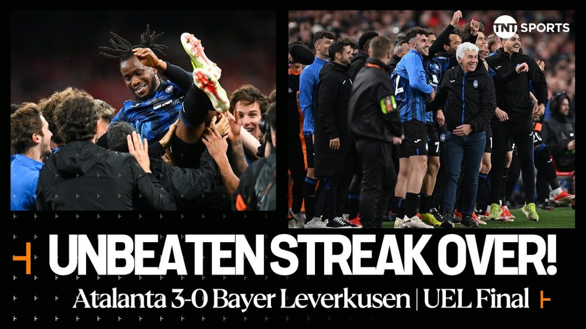 Lookman destruye la racha invicta del Bayer Leverkusen 🤯 |  Atalanta 3-0 Bayer Leverkusen Final de la #UEL